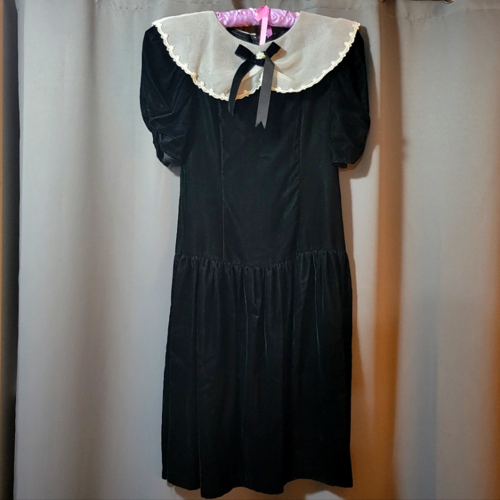 Vintage Gunne Sax Jessica McClintock Velvet Dress